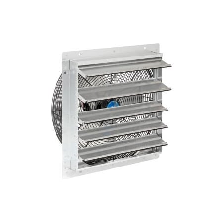 Continental Dynamics Continental Dynamics&reg; 18" Direct Drive Exhaust Fan With Shutter, 1/8 HP, 3 Speed 294496A